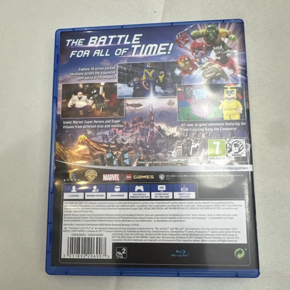 LEGO Marvel Super Heroes 2 PS4 PlayStation 4 | Tested CIB Complete PAL